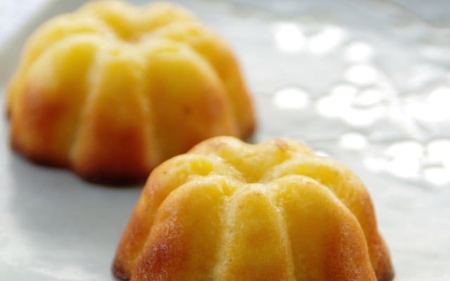 Moelleux ananas cœur citron