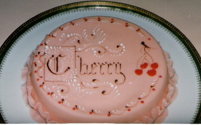 Entremets au cherry
