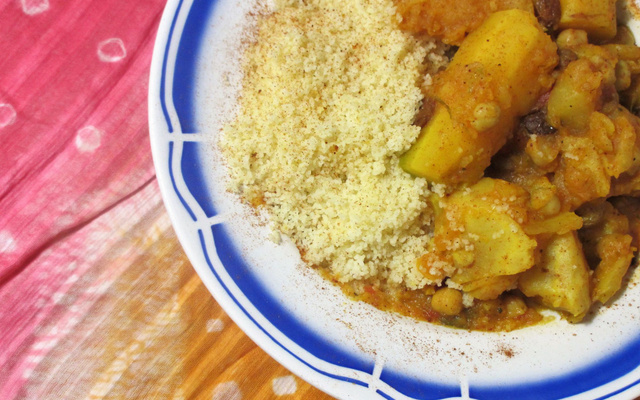 Couscous aux légumes d'hiver
