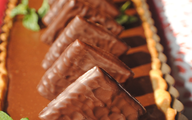 Tarte choco, after eight