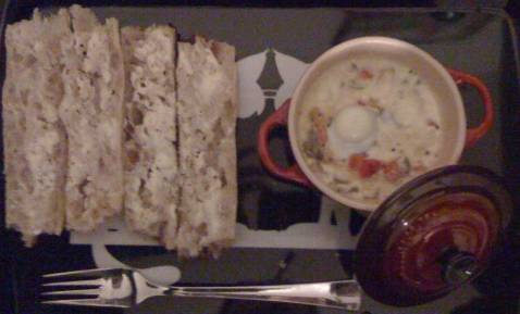 Œufs de caille cocotte à l'espagnol