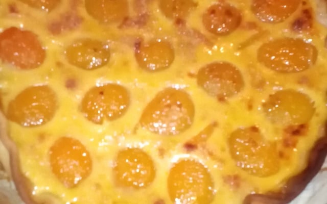 Tarte aux abricots à la crème d'amandes
