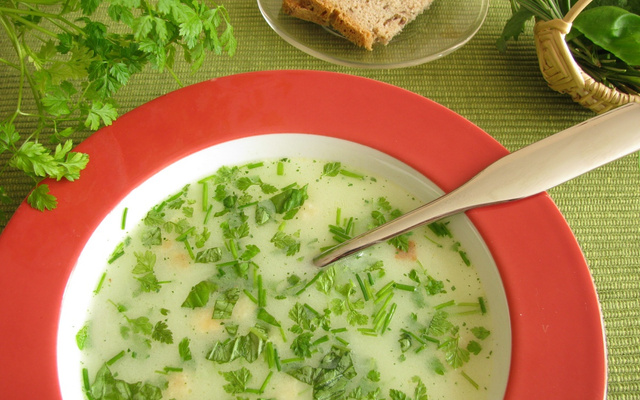 Soupe de cerfeuil