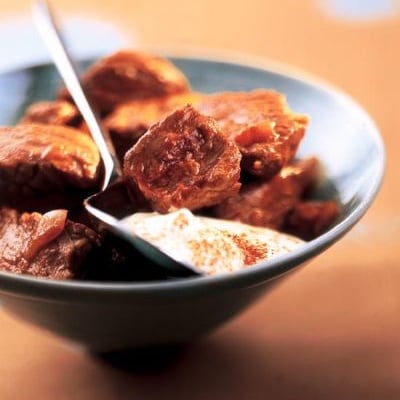 Onglet de veau au paprika