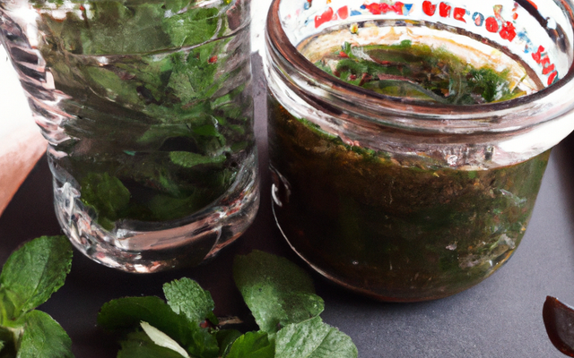 Chutney menthe et coriandre