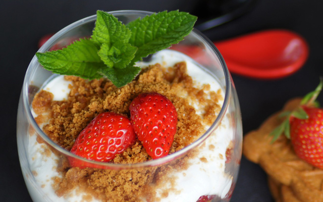 Tiramisu fraises spéculoos
