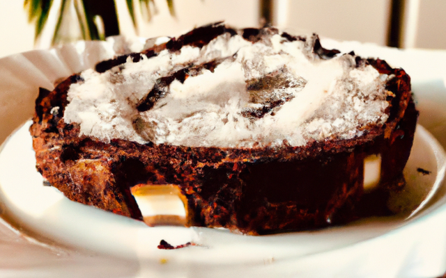 Gâteau au chocolat et à la coco