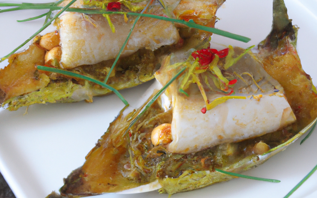 Papillotes de dorade à la noix de coco
