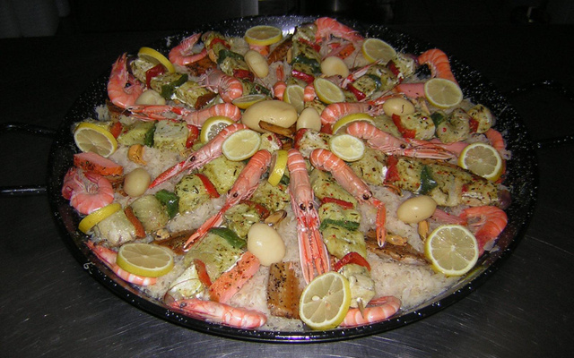 Choucroute de fruits de mer et algues