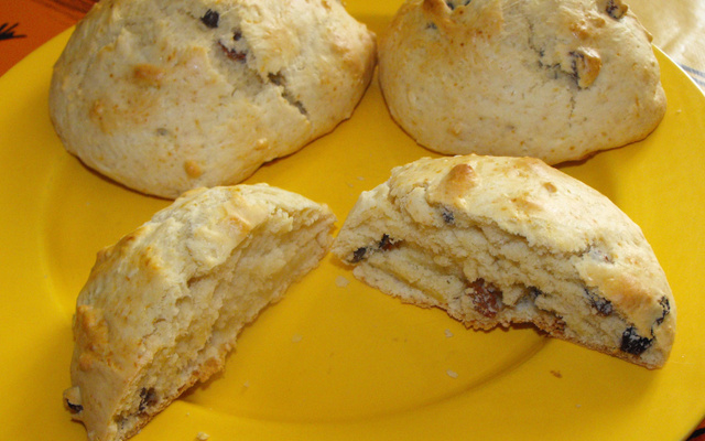 Scones gourmands aux pépites de chocolat