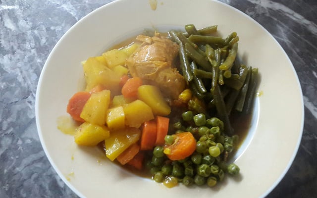 Tajine de légumes traditionnel