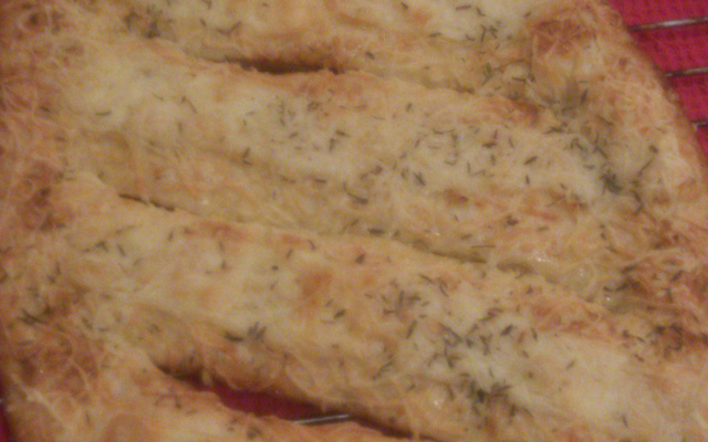 Fougasse aux olives maison