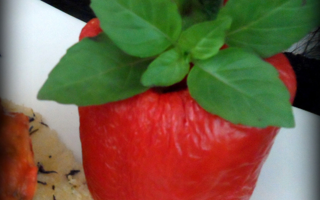 Poivrons farcis onctueux