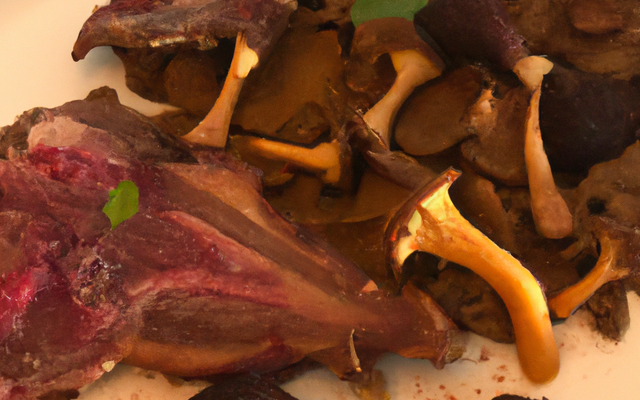 Cuisse de canard aux morilles