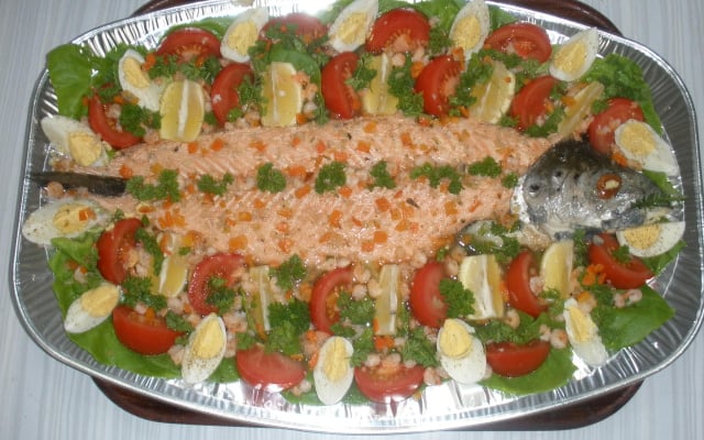 Verrine mousse de foie gras accompagnée de sa poêlée