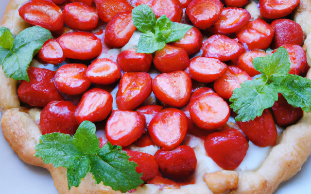 Tarte aux fraises rapide