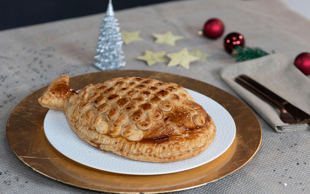 Saumon en croûte feuilletée