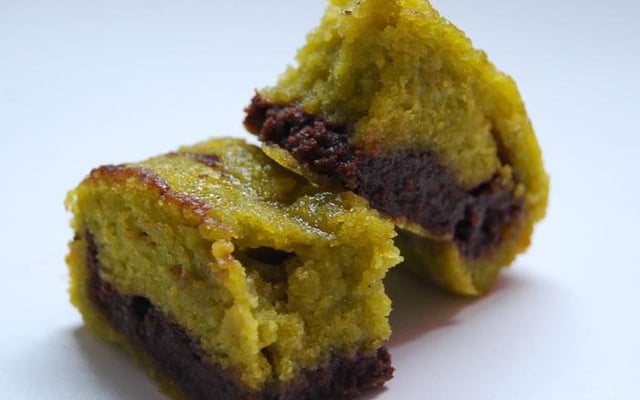 Cake pistache et chocolat