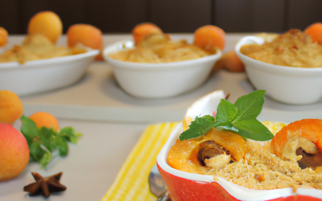 Crumble aux abricots facile