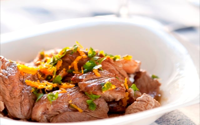 Sauté d'agneau à la gremolata