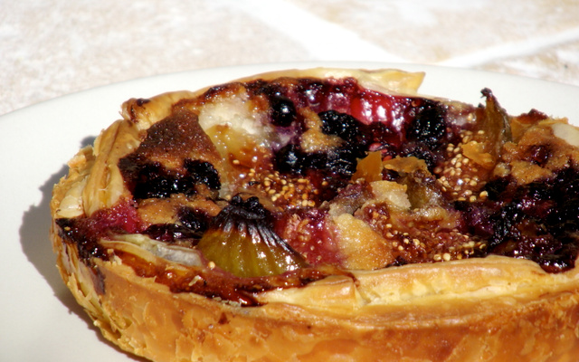 Tarte aux figues & aux amandes