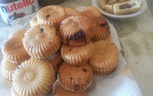 Cakes au yaourt cœur de Nutella