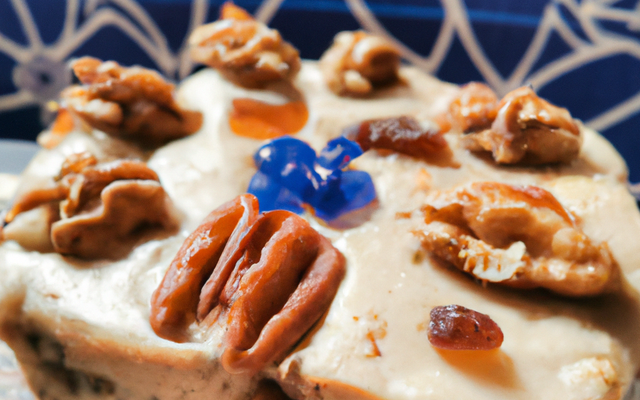 Cake au bresse bleu et aux noix