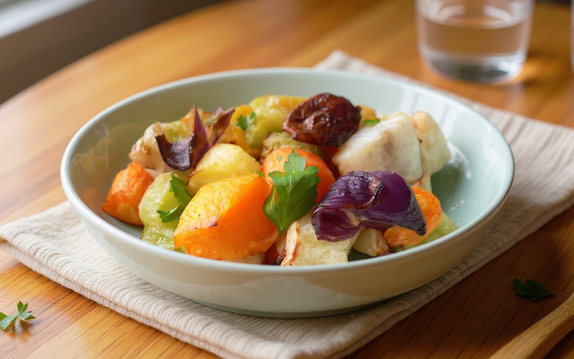 Légumes oubliés rôtis façon Air Fryer