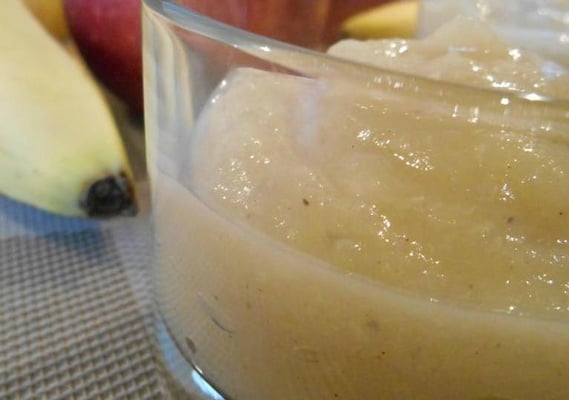 Compote pomme et banane