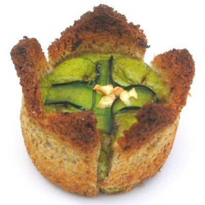 Petites Tulipes de Courgettes