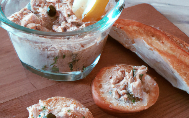 Rillettes de thon pour l'apéro! 