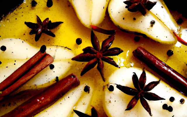 Poires à l'anis étoilé