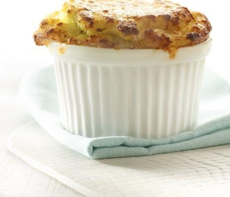 Soufflé de pommes de terre et champignons