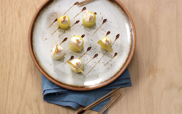 Poireaux farcis au St Môret®