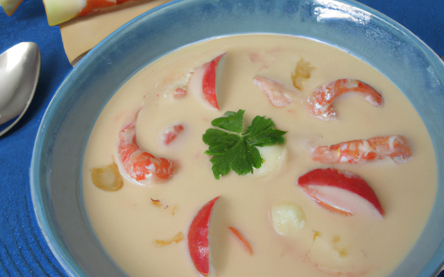 Soupe au surimi