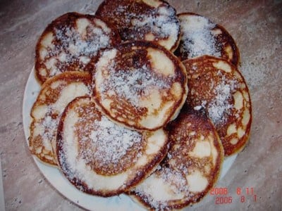 Crêpes à  la ricotta