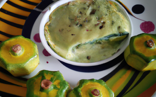 Fondant de courgettes à la crème
