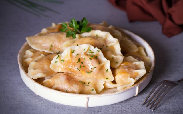 Ravioles aux crevettes au Cookeo