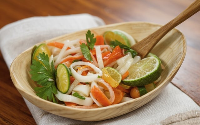 Salade Thaï au surimi