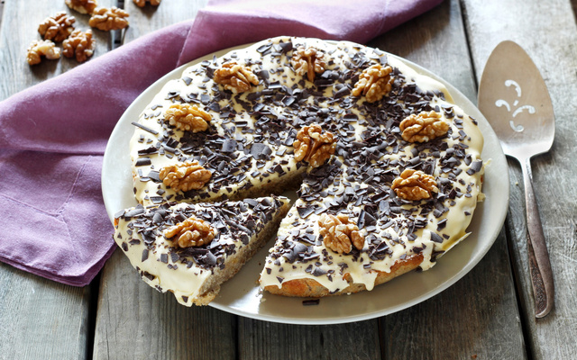 Gâteau aux noix généreux