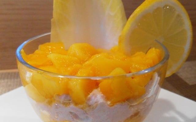 Verrine mangue & thon