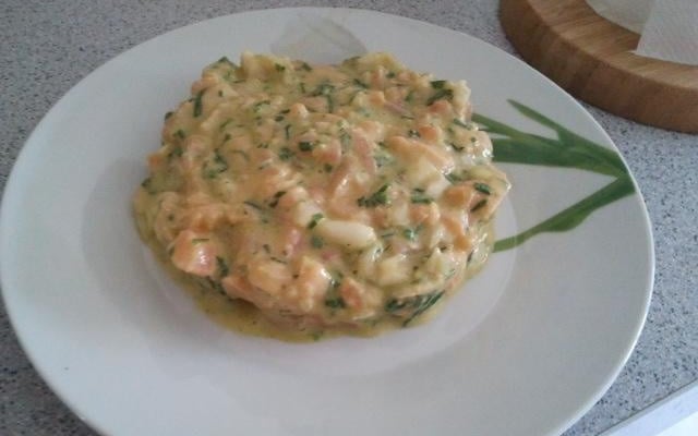 Tartare aux deux saumons maison