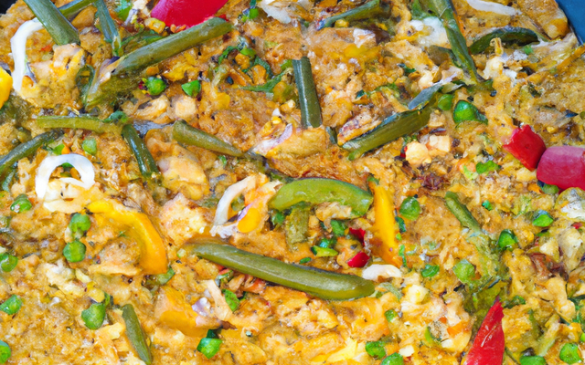 Paëlla de légumes