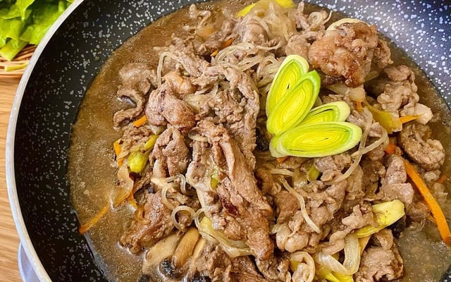 Bulgogi ou bbq de boeuf coréen