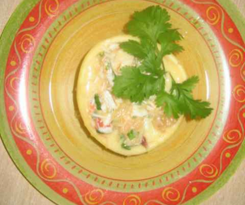 Pamplemousse au crabe