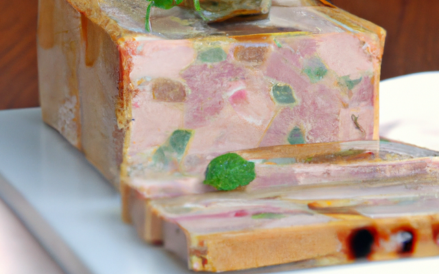 Terrine de veau et  foie gras