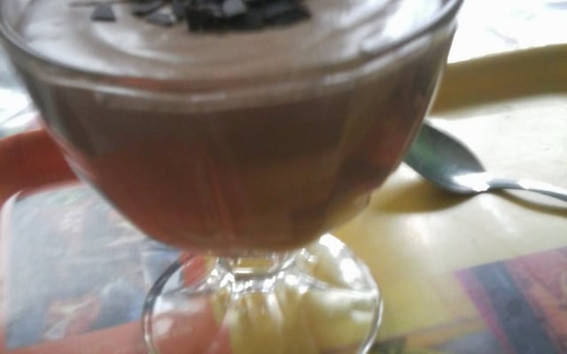 Mousse au chocolat savoureuse