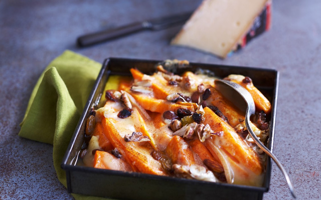 Potiron cannelle gingembre au Vacherin Fribourgeois AOC