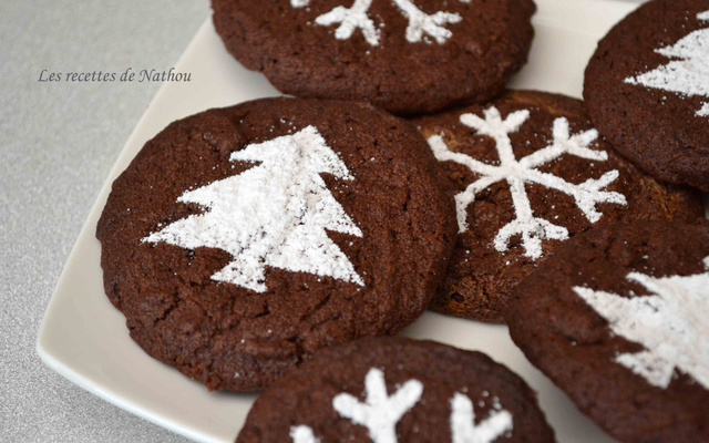 Cookies au chocolat noir et à la fève tonka