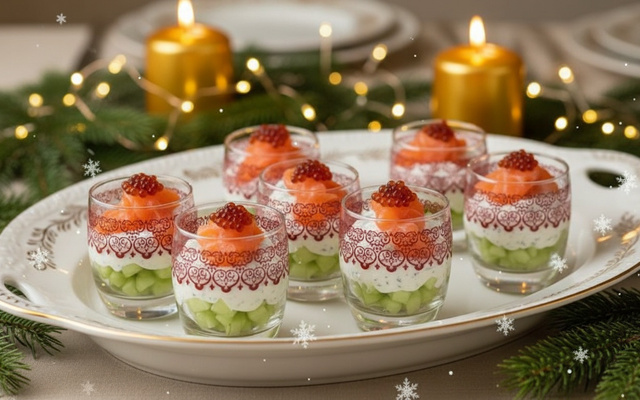 Verrines de Noël